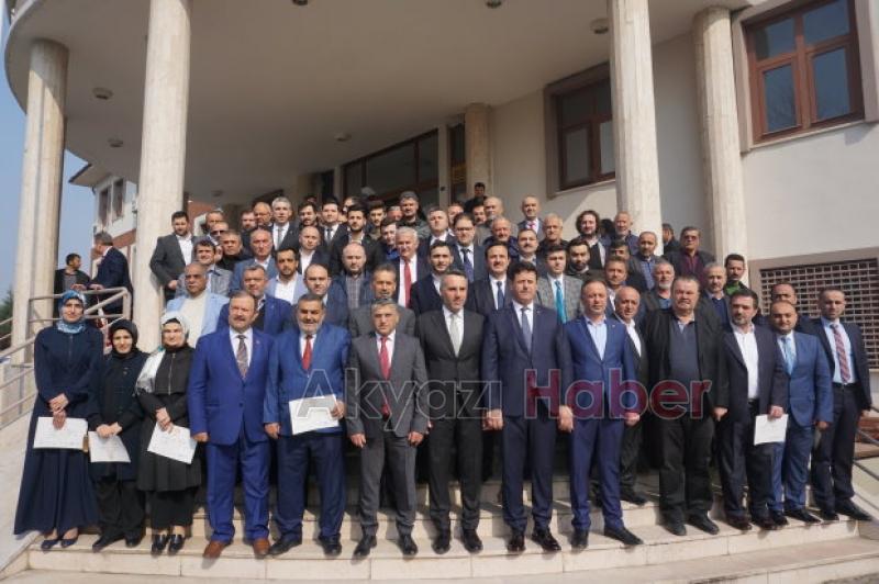 Bilal Soykan Mazbatasını aldı göreve başladı