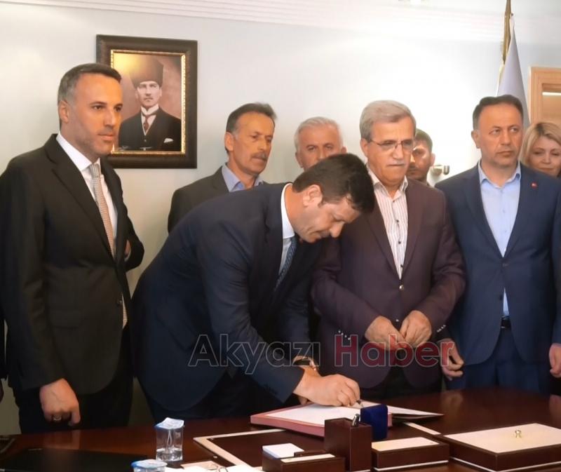 Bilal Soykan Mazbatasını aldı göreve başladı