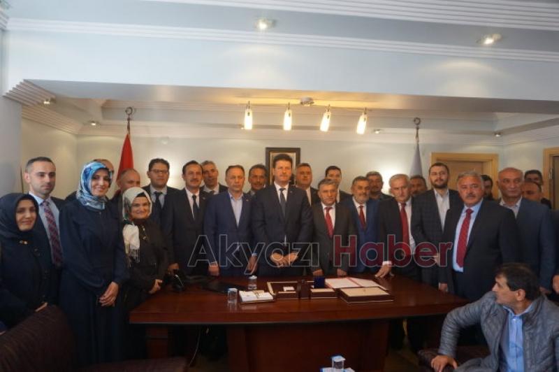 Bilal Soykan Mazbatasını aldı göreve başladı