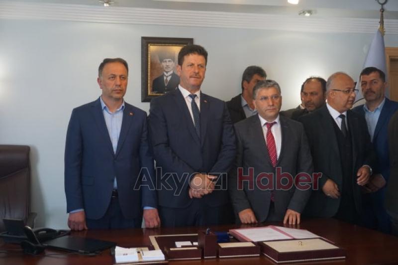 Bilal Soykan Mazbatasını aldı göreve başladı