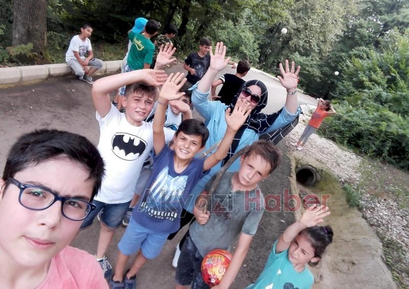 BiLGi VE KÜLTÜR EVi ÖĞRENCiLERi ORMAN PARKTA PiKNiK YAPTI