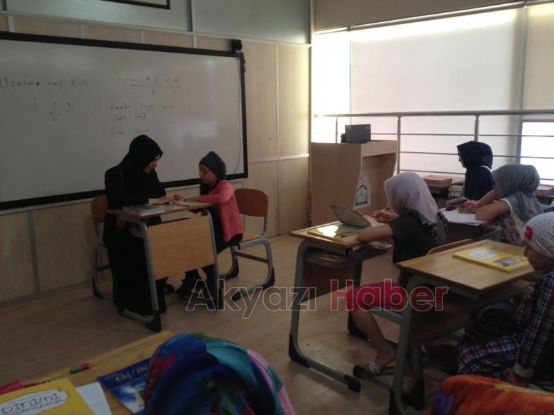  BİLGİ ve KÜLTÜR EVİ YAZ KURAN KURSU BAŞLADI