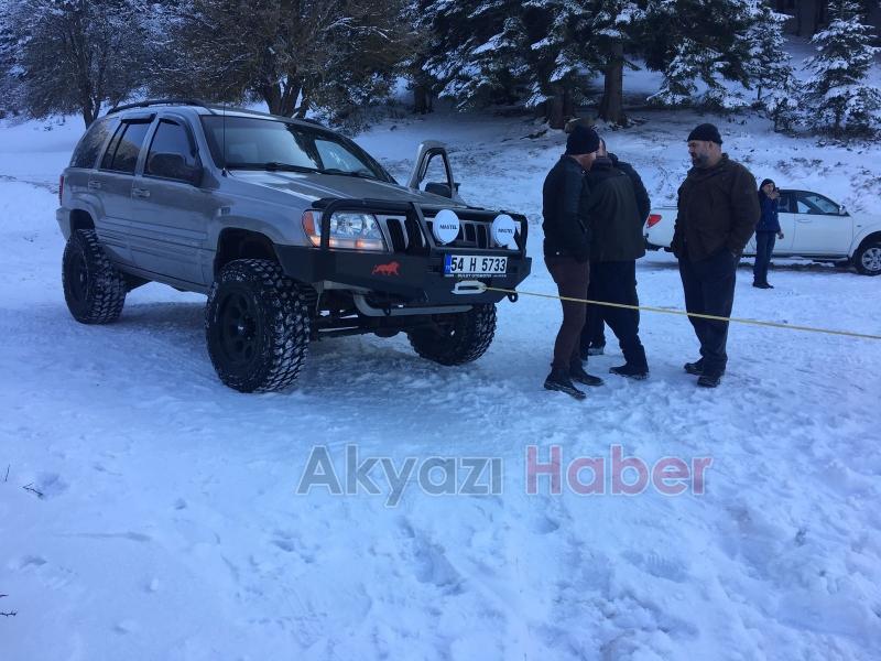 Bir Grup Vatandaş Abant'ta Mahsur Kaldı