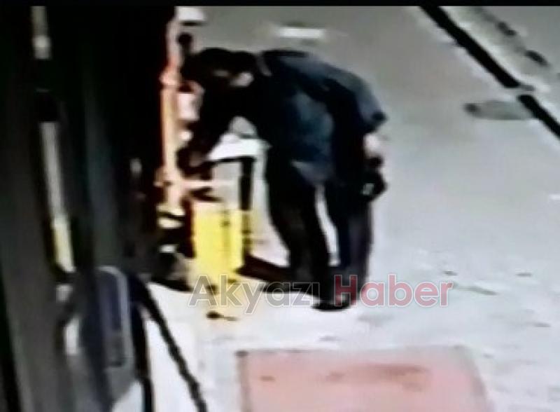 Bir Teneke yağı alıp kaçtı