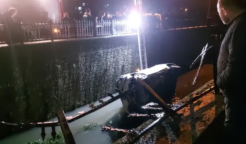 Biri ölmeden önlem alınsın; Fark etmeyen dereye uçuyor