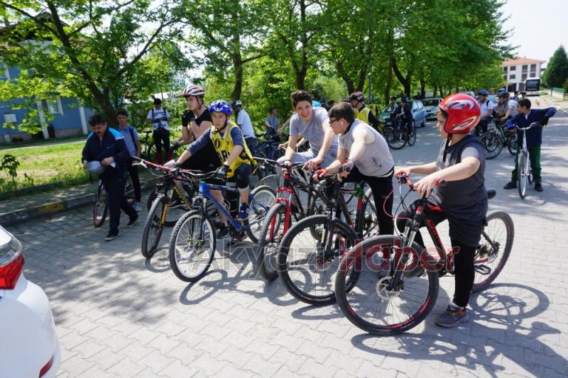 Bisiklet turu yapıldı