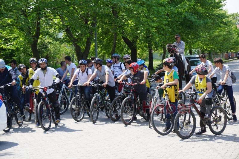 Bisiklet turu yapıldı