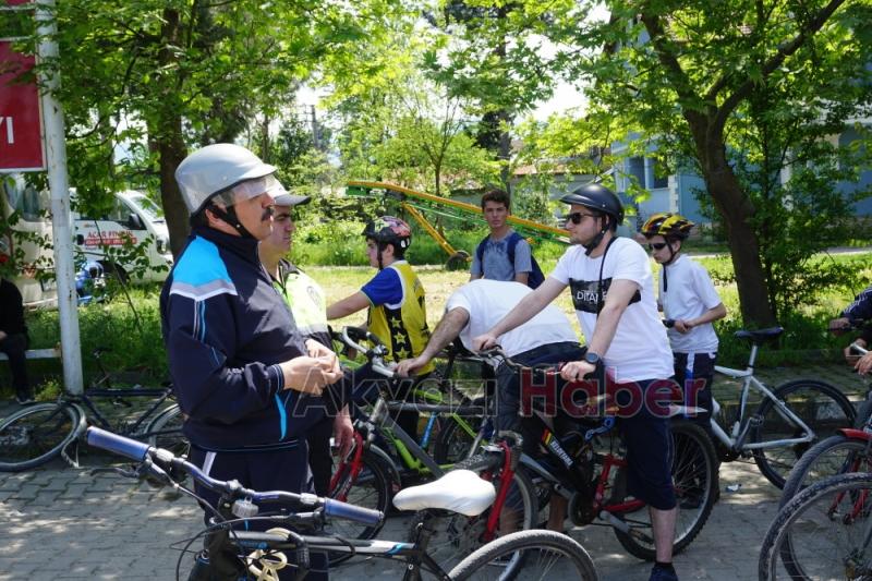 Bisiklet turu yapıldı