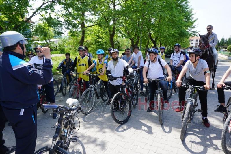 Bisiklet turu yapıldı