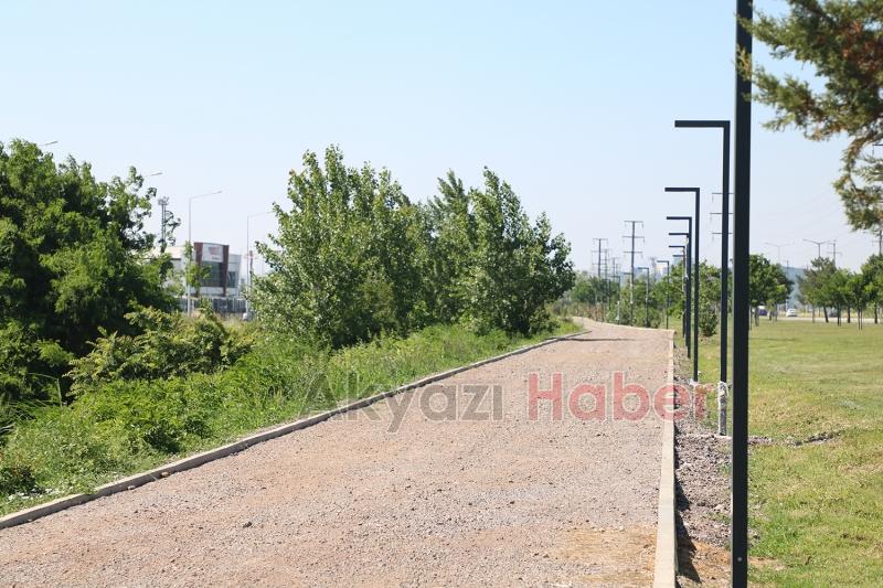 Bisiklet ve yürüyüş yollarında son aşama