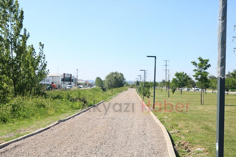 Bisiklet ve yürüyüş yollarında son aşama