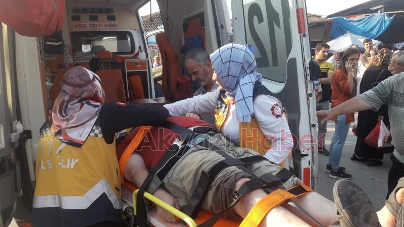 Bisikletle Çarpıp Kaçtı