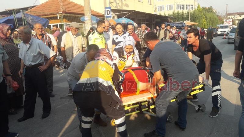 Bisikletle Çarpıp Kaçtı