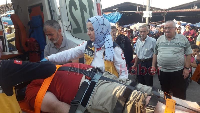 Bisikletle Çarpıp Kaçtı