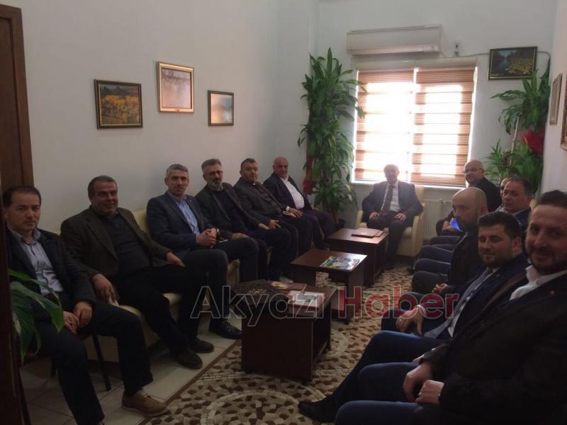 Bora ve Ak Partililer İade i Ziyaretlere Devam Ediyor