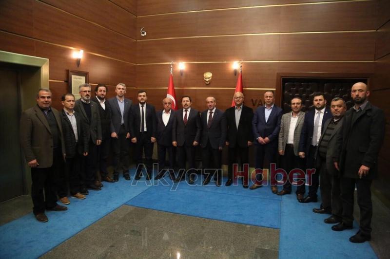 Bora ve Ak Partililer İade i Ziyaretlere Devam Ediyor