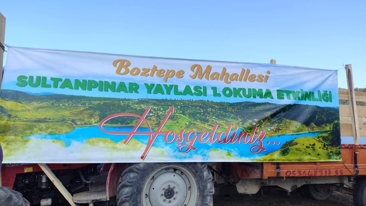 Boztepe Sultanpınar Yaylası Mevlit Programı yapıldı