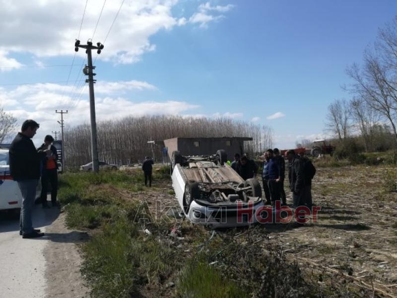 Bu kazayı burnu bile kanamadan atlattı