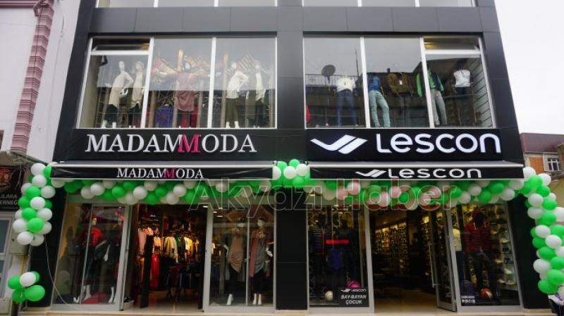 Lescon ve Madammoda Mağazaları Açıldı