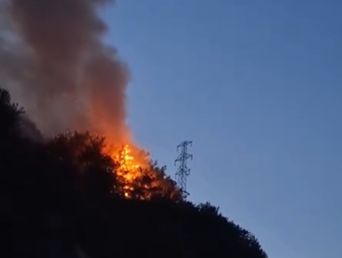 Büyük orman yangını 4. günde sürüyor; Alevler bir köye sıçradı