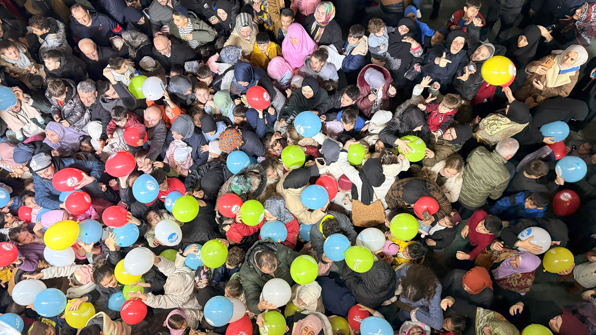 Büyükşehir 16 ilçede 6 bin çocuğu Ramazan sevinciyle buluşturdu