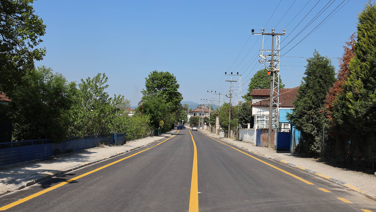 Büyükşehir 8 kilometrelik güzergahı sil baştan yeniledi