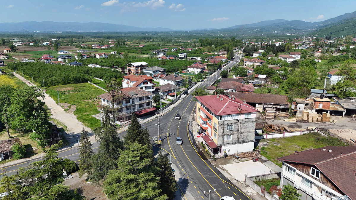 Büyükşehir 8 kilometrelik güzergahı sil baştan yeniledi