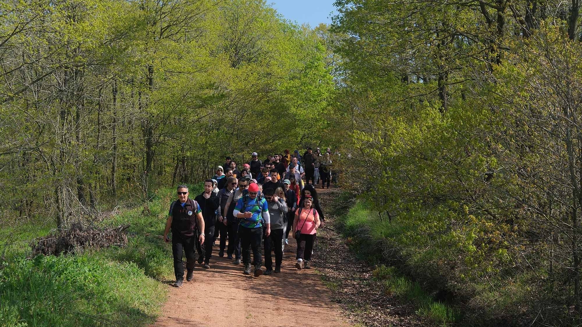 Büyükşehir doğa yürüyüşleri başladı