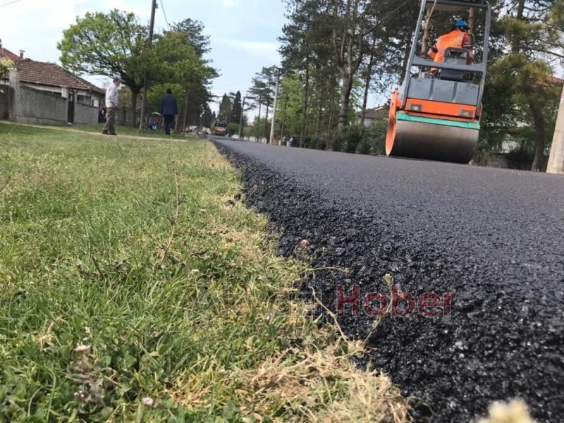Büyükşehir Kabakulak Eskibedil ve Uzunçınara asfalt attı