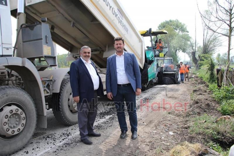 Büyükşehir Kabakulak Eskibedil ve Uzunçınara asfalt attı