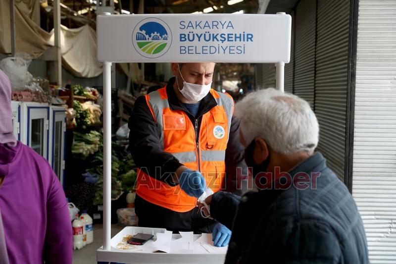 Büyükşehir koronavirüsle mücadeleyi ilçelerde de sürdürüyor