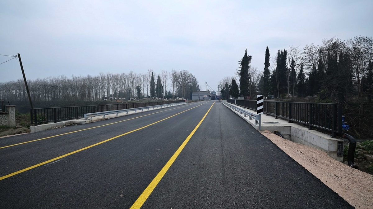 Büyükşehir tarafından yapılan Yeniorman Köprüsü tamamlandı