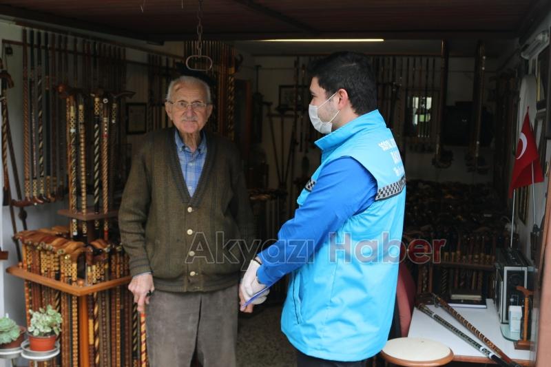 Büyükşehir YADEM yaşlıların yanında 