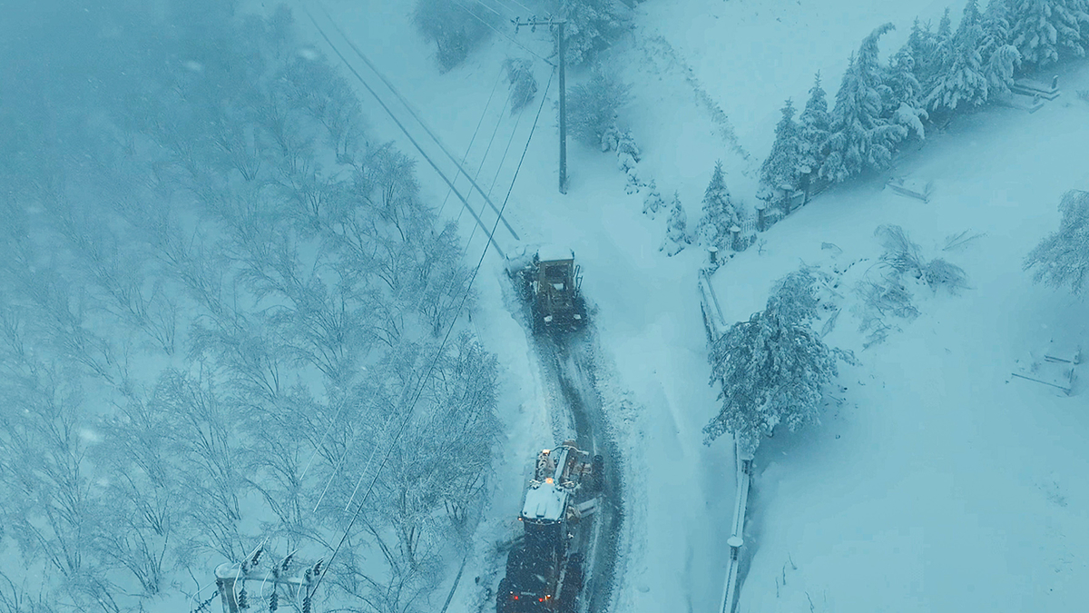 Büyükşehir’den 5 ilçede kar mesaisi