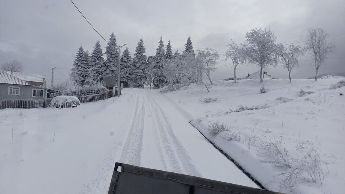 Büyükşehir’den 5 ilçede kar mesaisi