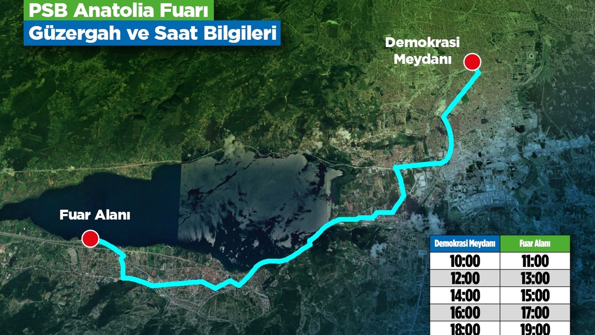 Büyükşehir’den dev fuar için ücretsiz ulaşım
