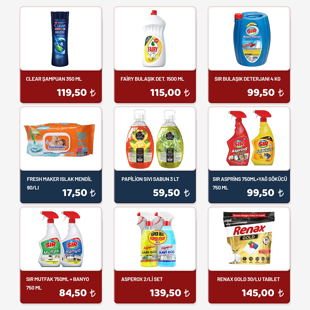 Cadde Market'te  Yüzünüzü Güldürecek İndirimler Başladı!