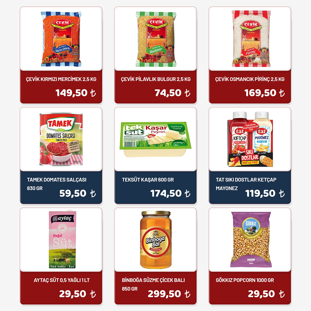 Cadde Market'te  Yüzünüzü Güldürecek İndirimler Başladı!