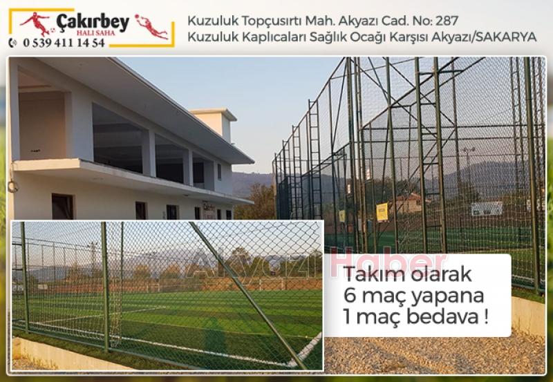 Çakırbey Halı Sahada Kış İndirimleri Başlıyor
