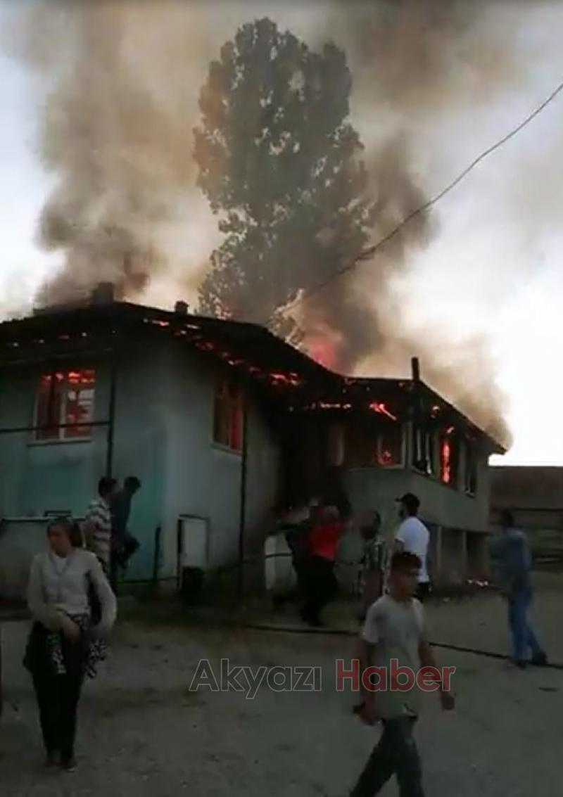 Çakıroğlu Mahallesi Yangın