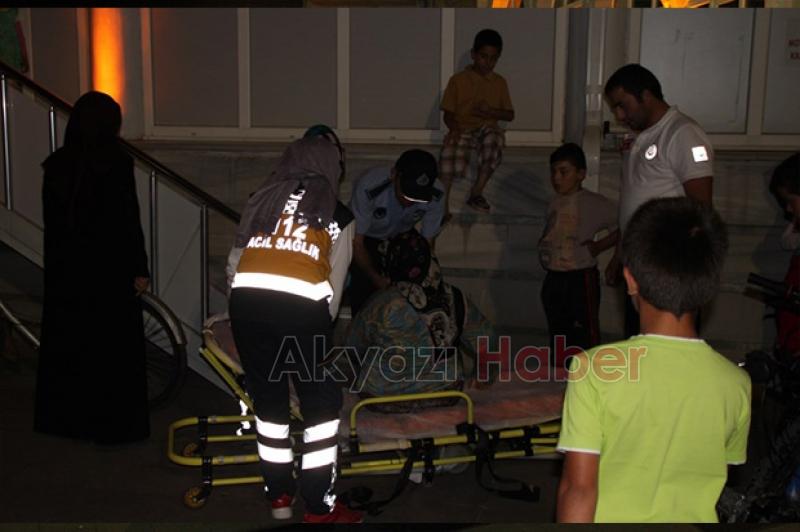 Camide Fenalık Geçiren Kadın Hastaneye Kaldırıldı