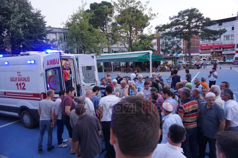 Camide sara krizi geçirdi