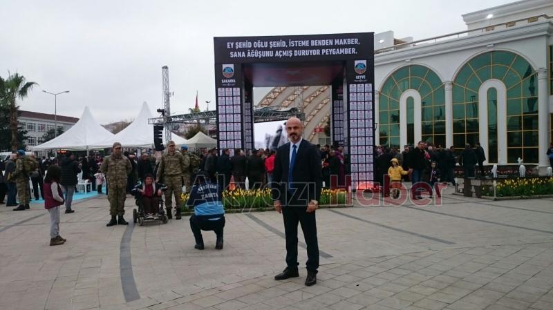Çanakkale'de şehit olan askerlerin isimleri bu anıtta