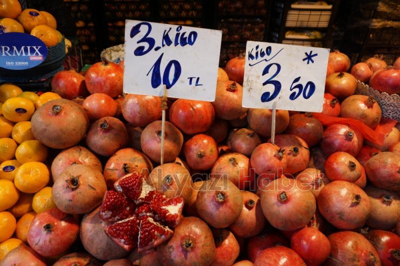 Çarşamba Pazarına kış geldi