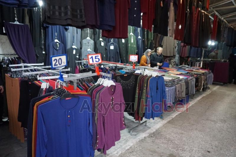 Çarşamba Pazarına kış geldi