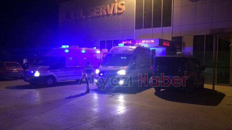 Çarşı İçinde Bıçaklı Kavga 1 yaralı