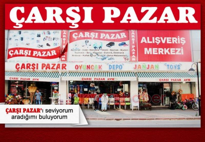Çarşı Pazar AVM Mangal Reyonu Hizmetinizde 