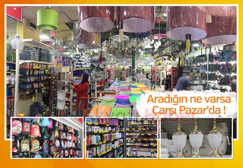 Çarşı Pazar AVMden Destek