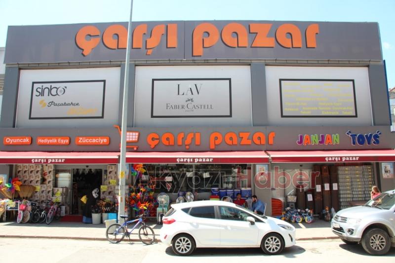 Çarşı Pazar Bahara Hazır