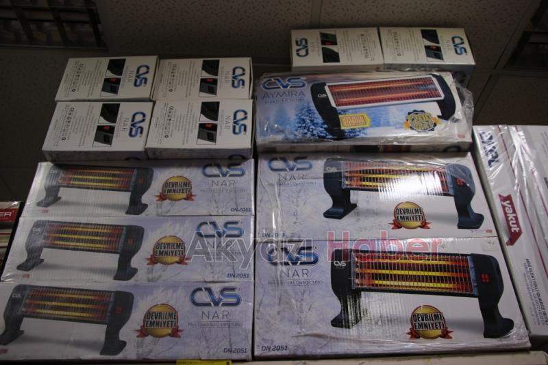 Çarşı Pazar Kışa Hazır